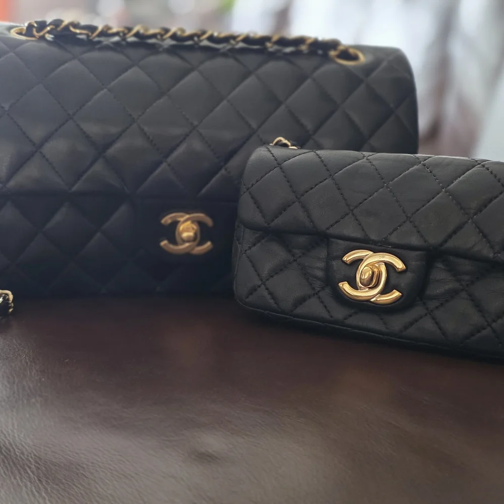 Chanel Black Quilted Leather Bag - Picture 6 of 11